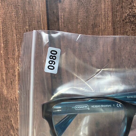 Coach Eyeglasses HC 6040 Brooklyn 5116 Dark Tortoise 52 [] 16 135 FRAMES ONLY - Picture 12 of 12